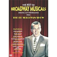 The Best of Broadway Musicals - Original Cast Performances from The Ed Sullivan Show DVD