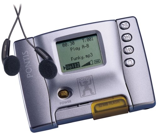 Projektoren: Pontis SP600 Tragbarer MP3-Player 256MB