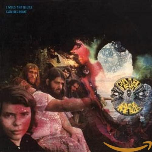 Living the Blues by Canned Heat album cover