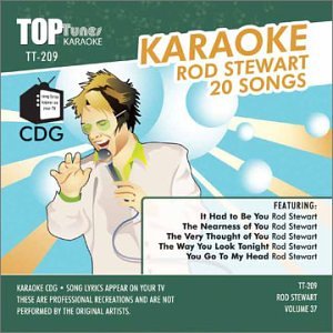 Rod Stewart Karaoke Top Tunes TT-209