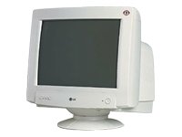 Lautsprecher: LG FST 702B, 17 Zoll CRT Monitor, 70 kHz, TCO 99