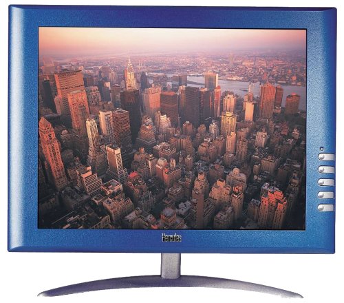 Heimkinosysteme: Hercules Prophetview 920 17-Zoll TFT-Monitor blau (DVI)