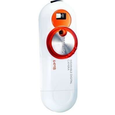 Projektoren: Philips Key 007 USB-Stick mit integrierter Digitalkamera wei� 64MB