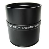 Adorama Adjustable 52mm Convertor Adapter for Nikon Coolpix 5700 & 8700 Digital Cameras.