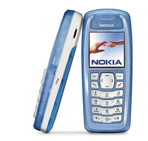 NoteBook: Nokia 3100 Handy hellblau