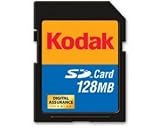 Kodak 128 MB SD Card with Case (1111079)