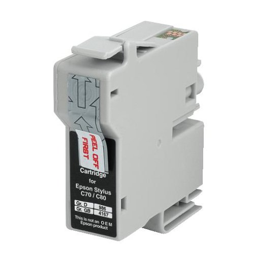 Heimkinosysteme: Hama Druckerpatrone 986 schwarz f�r Epson Stylus C70
