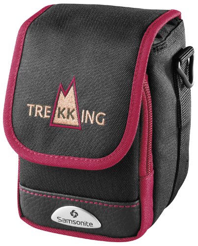 Heimkinosysteme: Hama Trekking DF 30, Schwarz/RotFoto-Tasche