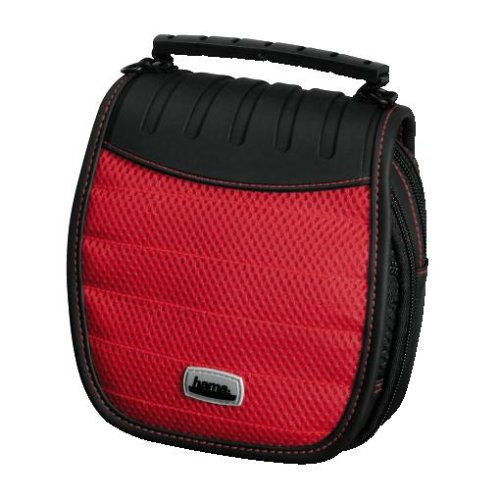 Heimkinosysteme: Hama CD Player Bag FashionLine 8, Rot