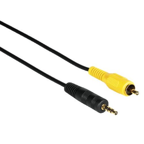 Heimkinosysteme: Hama Videoverbindungskabel, 4-pol-Klinkenst. - Video-Stecker (Cinch), 2 m