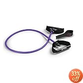 SPRI ES503R Xertube Resistance Band with Door Attachment and Exercise Charts (Purple, Very Heavy)