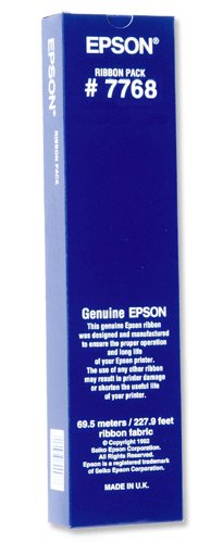 Drucker: Epson C13S015255 Farbband Karbon f�r LQ-570 / 570+ / LQ-580/ 870
