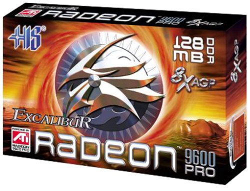 Heimkinosysteme: HIS Excalibur ATI Radeon 9600 Pro , 128 MB DDR, DVI, TV-Out Grafikkarte