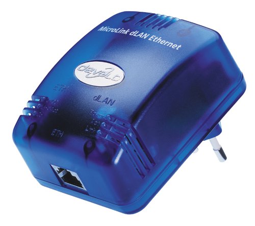 Digitalkameras: Devolo MicroLink dLAN Steckdosenadapter mit Ethernetanschluss
