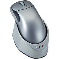 TV Ger&auml;te: Targus Wireless Optical Mouse UK Maus schnurlos 5 Tasten + Tastenrad Platinum
