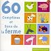 Vente de Livres.com : 60 Comptines et sons de la ferme (inclus un livret de 28 à 32 pages)