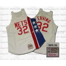 Mitchell and Ness Julius Erving New York Nets Throwback Jersey by Mitchell & Ness