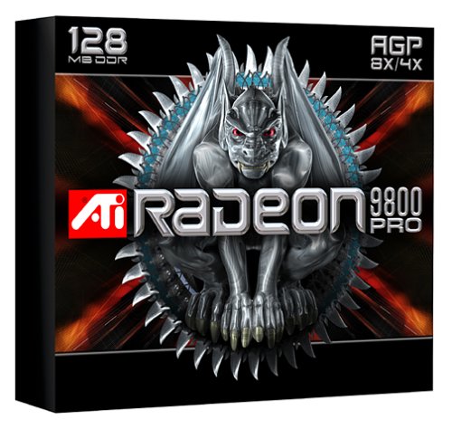 Elektronik und Foto: ATI Radeon 9800 Pro MAC Edition Grafikkarte AGP 128MB DDR TV-Out DVI