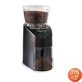 Capresso 560.01 Infinity Burr Grinder, Black