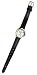 Timex Black Leather Easy-Reader Indiglo Watch