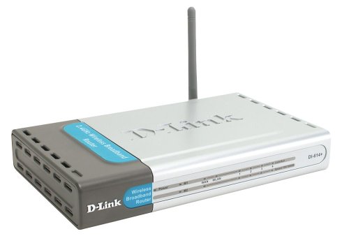 Digitalkameras: D-Link DI-614+ Airplus Wireless Router 22/11 Mbit/s, 4-Port Switch