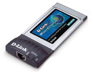 Digitalkameras: D-Link DFE-670TXD 10/100MBIT PCMCIA Card, Netzwerkkarte