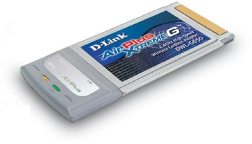 Digitalkameras: D-Link DWL-G650 AirPlusXtremeG Wireless LAN PC Card 108/54/11 MBit Netzwerkkarte