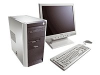 Festnetztelefone: Fujitsu Siemens Scenic P PC Celeron 2GHz MT 256MB 40GB DVD 16x LAN WXP Pro