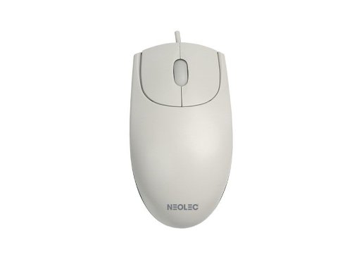 NoteBook: NEOLEC Snowman OP Maus optisch PS/2 3 Tasten 800dpi + Tastenrad wei�