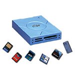 Drucker: ENLIGHT Rex-D01 6in1 Card Reader Speicherkartenleser/schreiber USB1.1 f�r CF/SM/SD/MS/MMC/MD
