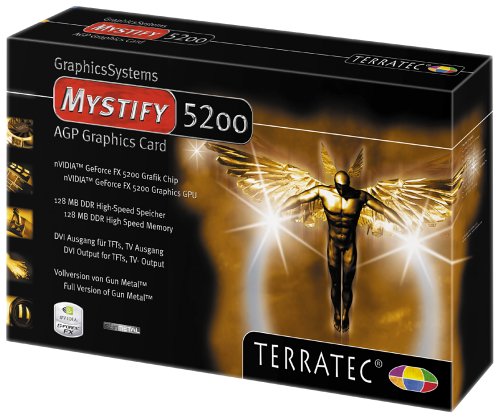 TV Ger&auml;te: TerraTec Mystify GF FX5200 128MB DDR DVI, TV-Out Grafikkarte