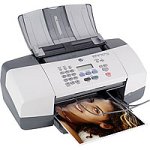 Heimkinosysteme: HP OfficeJet 4110 Kombiger�t A4 10.0ppm 1200dpi 99Kopien 33600bps