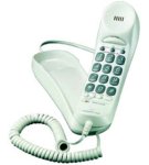 Audioline Tel 2 corded telephone White