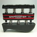 Gripmaster, Hand & Finger Exerciser - Heavy - Black (Tension = 9 Lbs/ Finger)