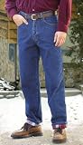 32" Inseam Guide Gear® Flannel-lined Denim Jeans