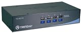 TRENDware 4PORT KVM SWITCH RACKMOUNT ( TK-401R )