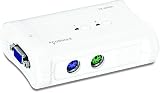 Trendnet TK-205k KVM Switch with Integrated Cables (2-port)