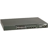 Festplatten: SMC Networks TigerSwitch 10/100/1000 SMC8612T Switch Giga 12xRJ45 10/100/1000 + 4xMiniGBIC 19'INT