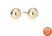 14k Yellow Gold 5mm Ball Earrings
