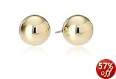 14k Yellow Gold 7mm Ball Earrings