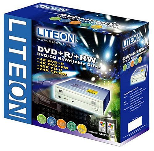 Lautsprecher: Lite-On LDW-401S 4x4x/40x24x40x DVD+R/RW-Brenner (Retail)