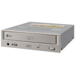 Lautsprecher: LG GDR-8162B Bulk DVD-ROM 16x DVD 48x CD intern ATAPI/IDE wei�