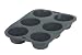Farringdon Collection Flexible Silicone 6 Cup Muffin Pan
