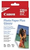 Canon Borderless Photo Paper Plus, Glossy (7980A022, 4x6, 120 Sheets)