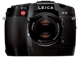 Lautsprecher: Leica R 9 Spiegelreflex 135 mm Kamera