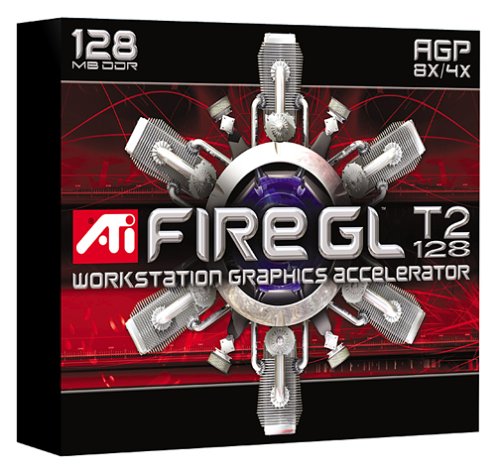 Elektronik und Foto: ATI FIRE GL T2-128 FGL 9600 128MB AGP Grafikkarte