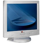 Verst&auml;rker und Receiver: V7 Videoseven L15R 15-Zoll TFT-Monitor weiss