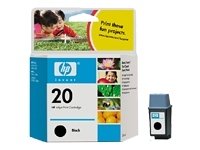 Heimkinosysteme: HP C6614D DJ610C/15 C/40C/F NO20 schwarz Tintenpatrone Druckerpatrone