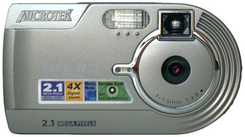 MP3 Player: Microtek Take-It S1 Digitalkamera (2,0 Megapixel)