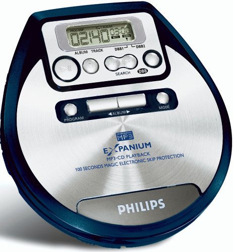 Projektoren: Philips eXpanium EXP 221 MP3-CD-Player silber-blau
